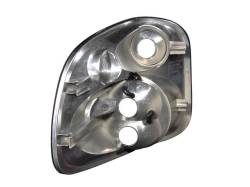 Anzo USA - Anzo USA 211143 Black Euro Clear Lens Taillight Set for Ford F150 Flareside - Image 2