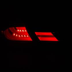 Anzo USA - Anzo USA Black LED Clear Lens Taillight Set Honda Civic Sedan 321323 - Image 3