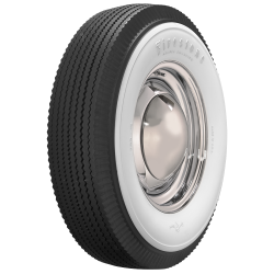 Coker - Coker 587110 700-15 FIRESTONE 4 1/8" White Wall TUBE-TYPE - Image 1