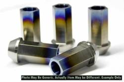 BLOX - BLOX Racing BXAC-00131 7-Sided Forged Ti Lug Nut 12x1.5 Single Piece - Image 1
