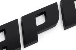 APR - APR A1000008 Matte Black Grille Fender Vent & Body Badge Kit - Image 3