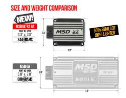 MSD - MSD Ignition 62023 Ultra 6A Ignition Control Module Black Compact Design - Image 10