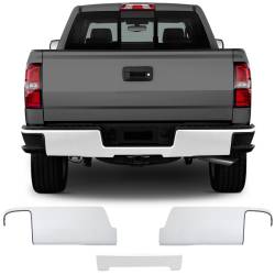 Ecoological - Ecoological BumperShellz Rear Bumper Cover White Silverado/Sierra BK1010 - Image 2