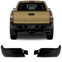 Ecoological - Ecoological BumperShellz Rear Bumper Cover Gloss Black for Tacoma BT1001 - Image 1