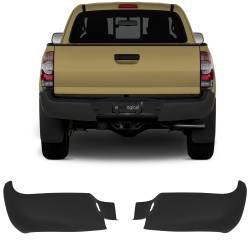 Ecoological - Ecoological BumperShellz Rear Bumper Cover Matte Black for Tacoma BT1002 - Image 2
