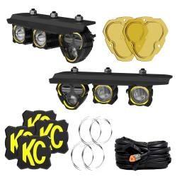 KC Hilites - KC HiLiTES 97168 Flex Era LED Fog Pocket System for 21+ Ford Bronco - Image 1