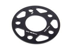 Dinan - Dinan 210-2024 Aluminum Wheel Spacer Kit 66.5mm 6mm Thick 5x112 Pair - Image 2