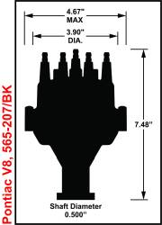 Holley EFI - Holley EFI 565-207BK Distributor - Image 6