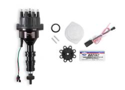 Holley EFI - Holley Sniper EFI 565-323BK Sniper EFI HyperSpark Distributor for Ford FE Black - Image 1