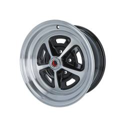Legendary Wheels - Legendary Wheels LW50-50754A LW50 15x7 5x4.5 7mm Black/Machined - Image 3