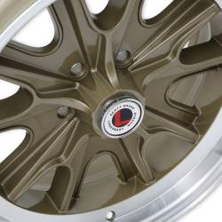 Legendary Wheels - Legendary Wheels LW90-7085F LW90 17X8 5x4.5 7mm Gold/Machined - Image 5