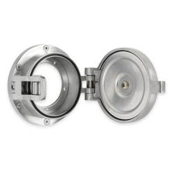 Scott Drake - Scott Drake CSX-9030-A Fuel Filler Door for 64-73 Ford Mustang - Image 2
