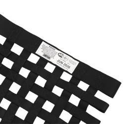 Simpson Safety - Simpson Safety 36004BK 16"x27" Stock Car Window Net Black - Image 4