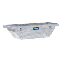 UWS - Bright Aluminum 60" Angled Crossover Tool Box w/Low Profile Heavy Packaging - Image 1
