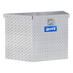 UWS - Bright Aluminum 34" Trailer Tongue Box Heavy Packaging - Image 1