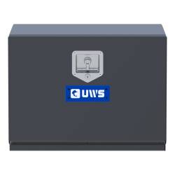 UWS - UWS ST-TBUB-24-MB Matte Black Steel 24" Single-Door Underbody Tool Box - Image 2