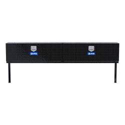 UWS - UWS TBTS-96-BLK Gloss Black Aluminum 96" Double-Door Topside Truck Tool Box - Image 2