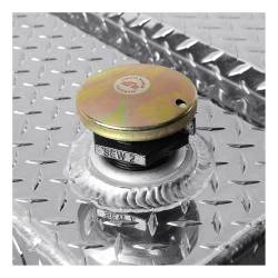 UWS - UWS TT-100HH Hammerhead-Style 100-Gallon Bright Aluminum L-Shape Transfer Tank - Image 3