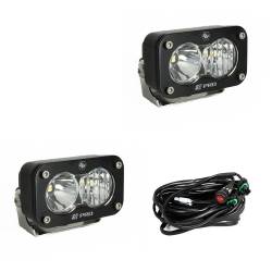 Baja Designs - Baja Designs 487803 S2 Pro Black LED Auxiliary Light Pod Pair - Image 1
