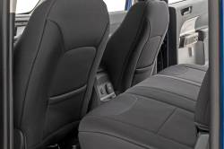 Rough Country Suspension Systems - Rough Country 91066 Front/Rear Seat Covers Black for 22-26 Ford Maverick 2WD/4WD - Image 3