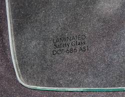 Auto Metal Direct - Auto Metal Direct 380-3567-VC Windshield Clear for 67-69 Camaro/Firebird Convert - Image 3