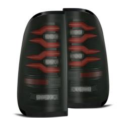 AlphaRex - AlphaRex 658003 Black/Red LED Taillights for 97-03 Ford F150 & 99-16 Super Duty - Image 1