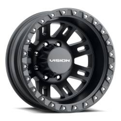 Vision Wheel - Vision Wheel 408 Manx 2 17x6.5 8x170 -143mm Satin Black 408-7670SBR - Image 1