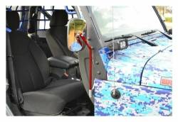 Steinjager - Steinjager Value Door Hinge Side Mirror Kit Red Baron for Jeep JK J0043530 - Image 1