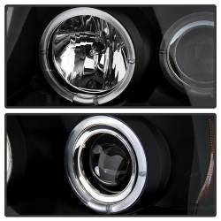 Spyder Auto - Spyder Auto 5011572 Black/Clear LED Halo Projector Headlights - Image 3