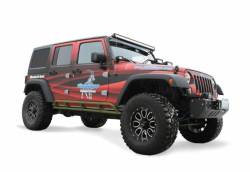 Steinjager - Steinjager Bare Knuckles Rock Sliders-Locas Green for Wrangler JK 4DR J0043929 - Image 2