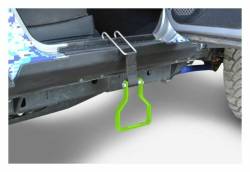 Steinjager - Steinjager Truck Cab Side Stirrup Step-Neon Green for Wrangler TJ J0045882 - Image 2
