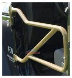 Steinjager - Steinjager Front Tubular Trail Doors-Military Beige for Wrangler JK J0040949 - Image 1