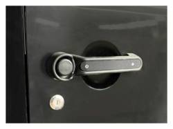 Steinjager - Steinjager Outer Door Handle Trim-Gray Hammer 5pc. Kit for Jeep JK J0044817 - Image 1