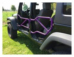 Steinjager - Steinjager Front/Rear Tubular Trail Doors-Purple for Jeep JK 4DR J0042645 - Image 4