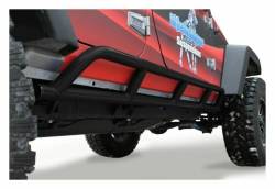 Steinjager - Steinjager Bare Knuckles Rock Sliders Black for Wrangler JK 4DR J0043899 - Image 1