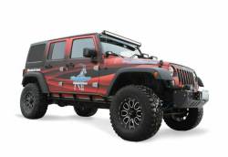 Steinjager - Steinjager Bare Knuckles Rock Sliders Black for Wrangler JK 4DR J0043899 - Image 2