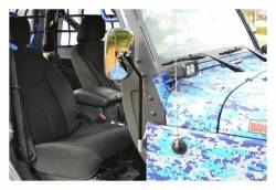 Steinjager - Steinjager Value Door Hinge Side Mirror Kit Black for Jeep JK J0043528 - Image 1