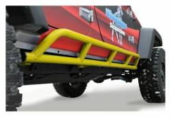 Steinjager - Steinjager Bare Knuckles Rock Sliders-Lemon Peel for Wrangler JK 4DR J0043926 - Image 1
