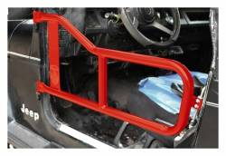 Steinjager - Steinjager Front Tubular Trail Doors Red Baron for Jeep Scrambler J0045389 - Image 4