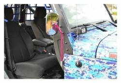 Steinjager - Steinjager Value Door Hinge Side Mirror Kit-Hot Pink for Jeep JK J0046502 - Image 1