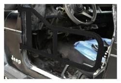 Steinjager - Steinjager Front Tubular Trail Doors-Text Black for Jeep Scrambler J0045397 - Image 4