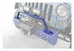 Steinjager - Steinjager Front Bumper Light Bar Bracket-Text Black for Wrangler JK J0045699 - Image 4