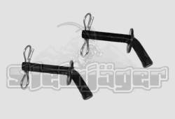 Steinjager - Steinjager Front End Link Disconnect Pin & Clip Black for Jeep TJ J0028973 - Image 1