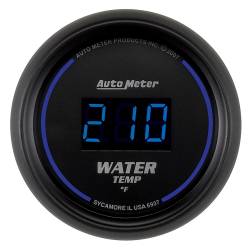 AutoMeter - AutoMeter 6937 Cobalt Digital Water Tachometer Gauge 0-340-DEG F 2-1/16" - Image 1