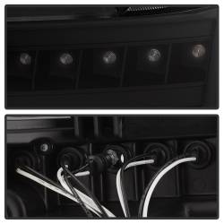 Spyder Auto - Spyder Auto 5012029 Blk/Clear LED Halo Proj. Headlights for 07-13 Sequoia/Tundra - Image 3