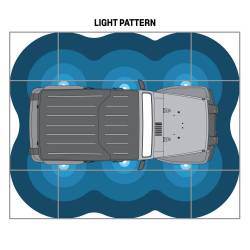 Pro Comp Suspension - Pro Comp Suspension 76501 LED Rock Light Kit - Image 9