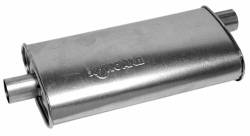 Dynomax - Dynomax 17748 Super Turbo Muffler 2.5" In 2.5" Out Offset/Center - Image 1