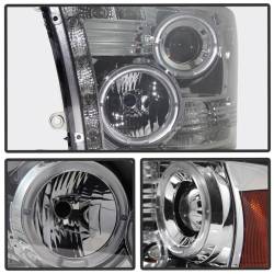 Spyder Auto - Spyder Auto 5010056 LED Halo Projector Headlights Chrome/Smoked - Image 6