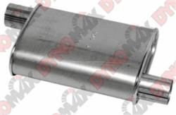 Dynomax - Dynomax 17703 Thrush Turbo Muffler 2" In 2" Out Offset/Offset - Image 1