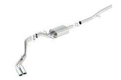 Borla - Borla 140577 ATAK Cat-Back Exhaust Truck Side Exit 14-18 Silv/Sierra 1500 6.2L - Image 1